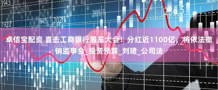卓信宝配资 直击工商银行股东大会！分红近1100亿，将依法撤销监事会_投资预算_刘珺_公司法